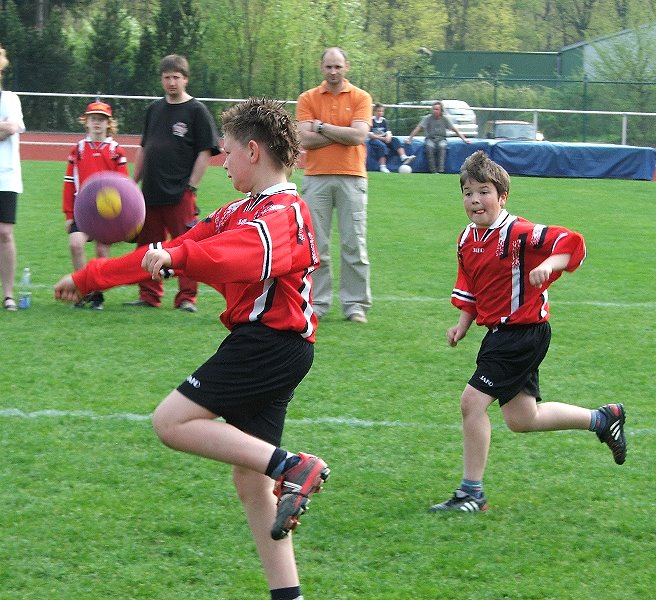 Ballannahme und dazugehrige Absicherung durch den Hintermann