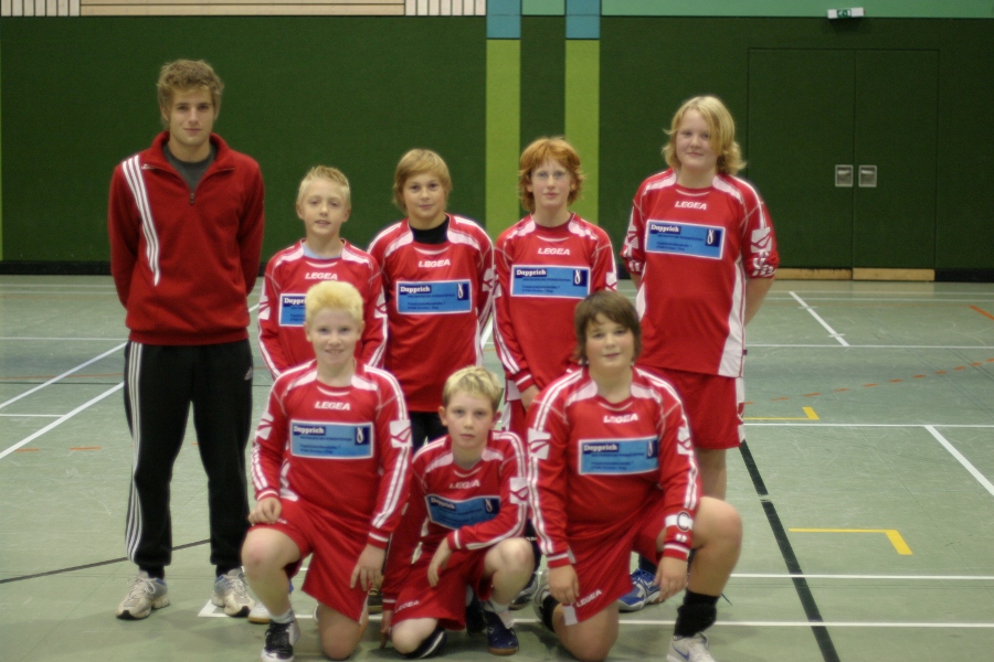 Mannschaftsfoto C-Jugend mnnlich, Hallensaison 2008/2009