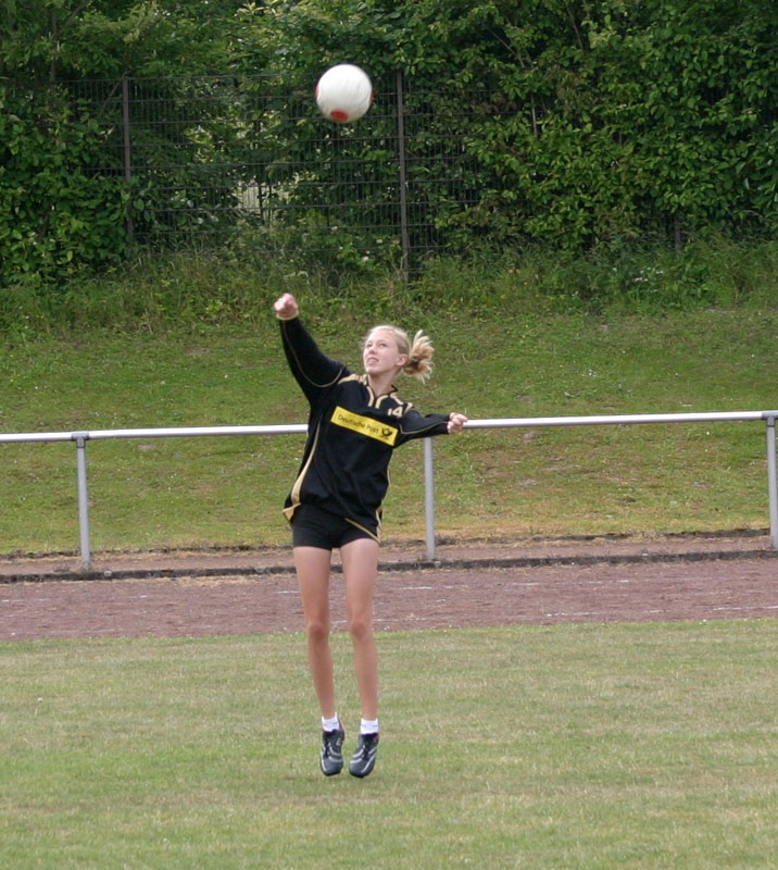 Paulina Pfeifer am Ball