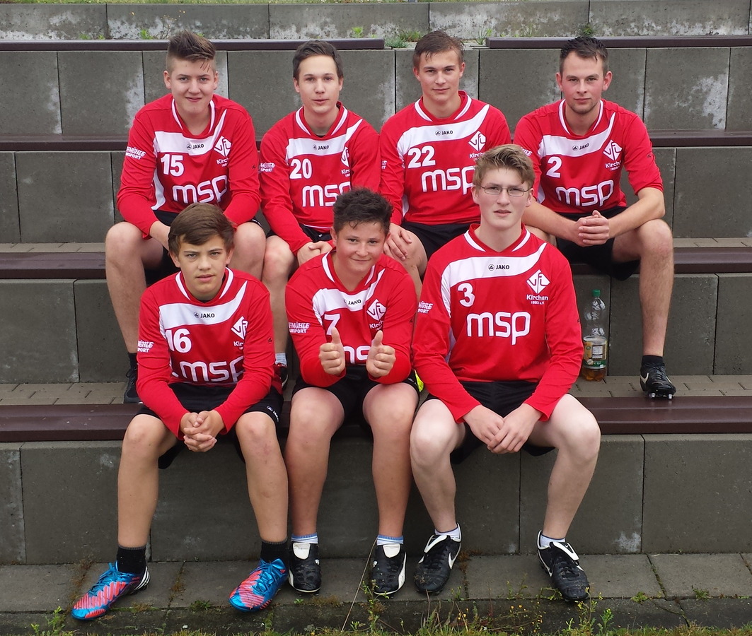 Mannschaftsfoto der U16 und U18