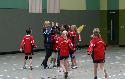 Irina Latsch, Trainerin Josefine Pfeifer, Selina Pees, Pia Thiel, Trainerin Madline Nievel, Paulina Pfeifer, Anna Jendrek