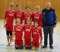 hinten: Josefine Pfeifer, Kristin Cremer, Madeline Nievel, Laura Ruppelt, Trainer Gerhard Glckner<br>vorne: Nele Stang, Paulina Pfeifer, Theresa Halbe