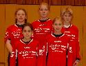 hinten: Nele Stang, Josefine Pfeifer, Laura Ruppelt<br>vorne: Teresa Halbe, Paulina Pfeifer