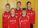 Justus Naber, Alin Hundhausen, Hannah Kudlik, Fynn-Luca Wendel, Nina Khn